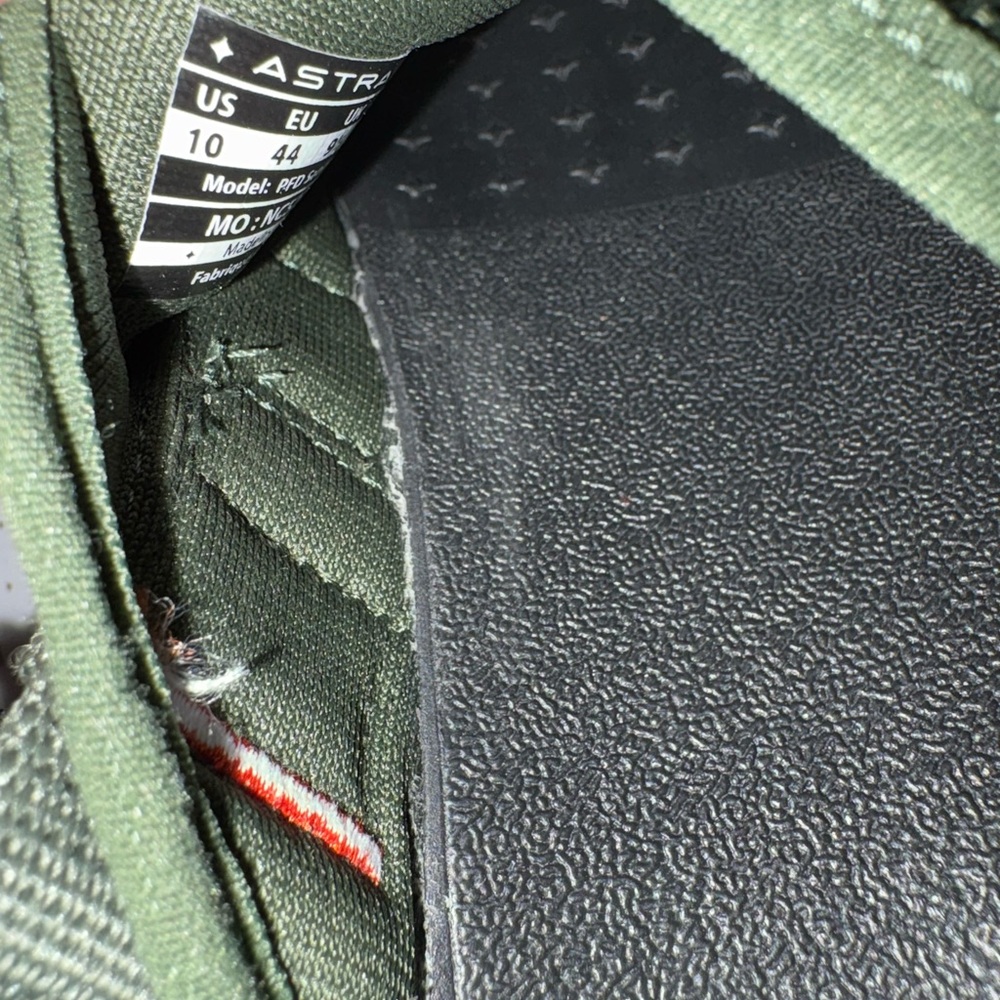 ASTRAL Olive Green Sandals for Men NWOT - Picture 5 of 5